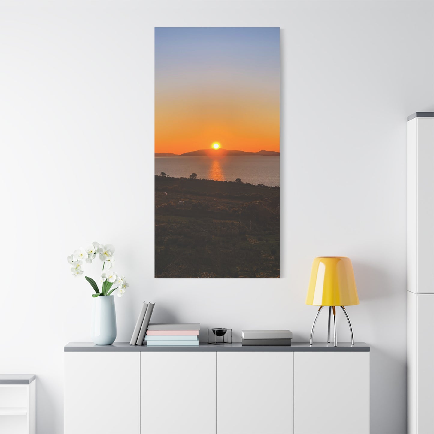 Sunset Ring of Kerry Matte Canvas, Stretched, 1.25"