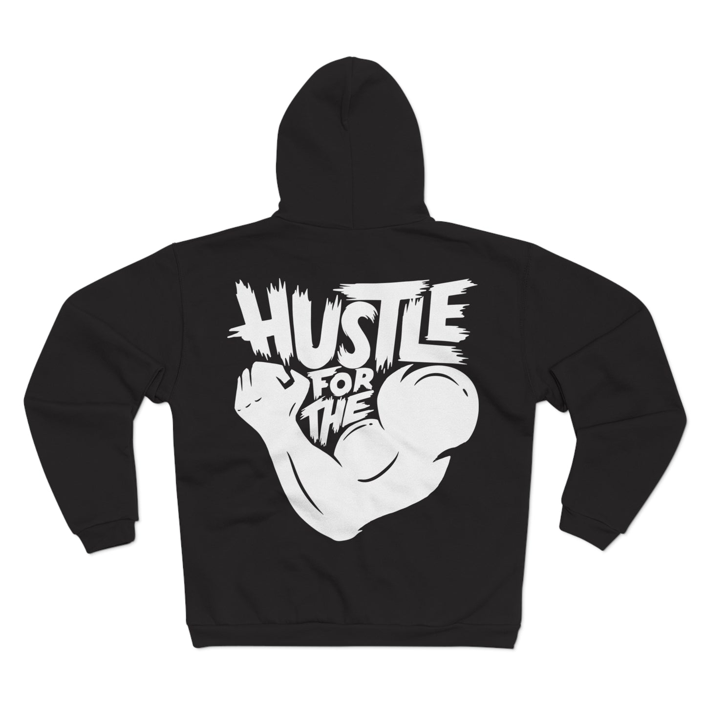 Hustle for the Grind Unisex Hooded Zip Sweatshirt