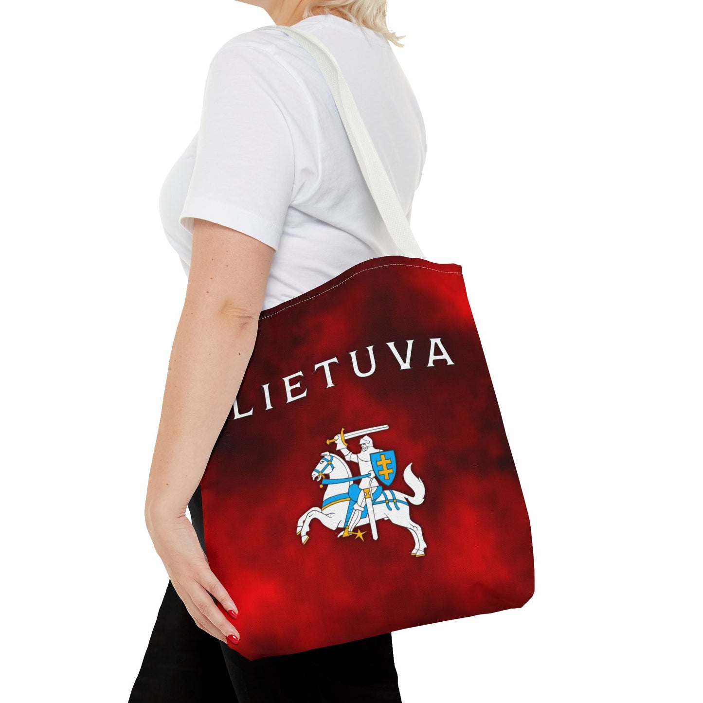 Lithuania Tote Bag - Stylish Red Design for Proud Lithuanians