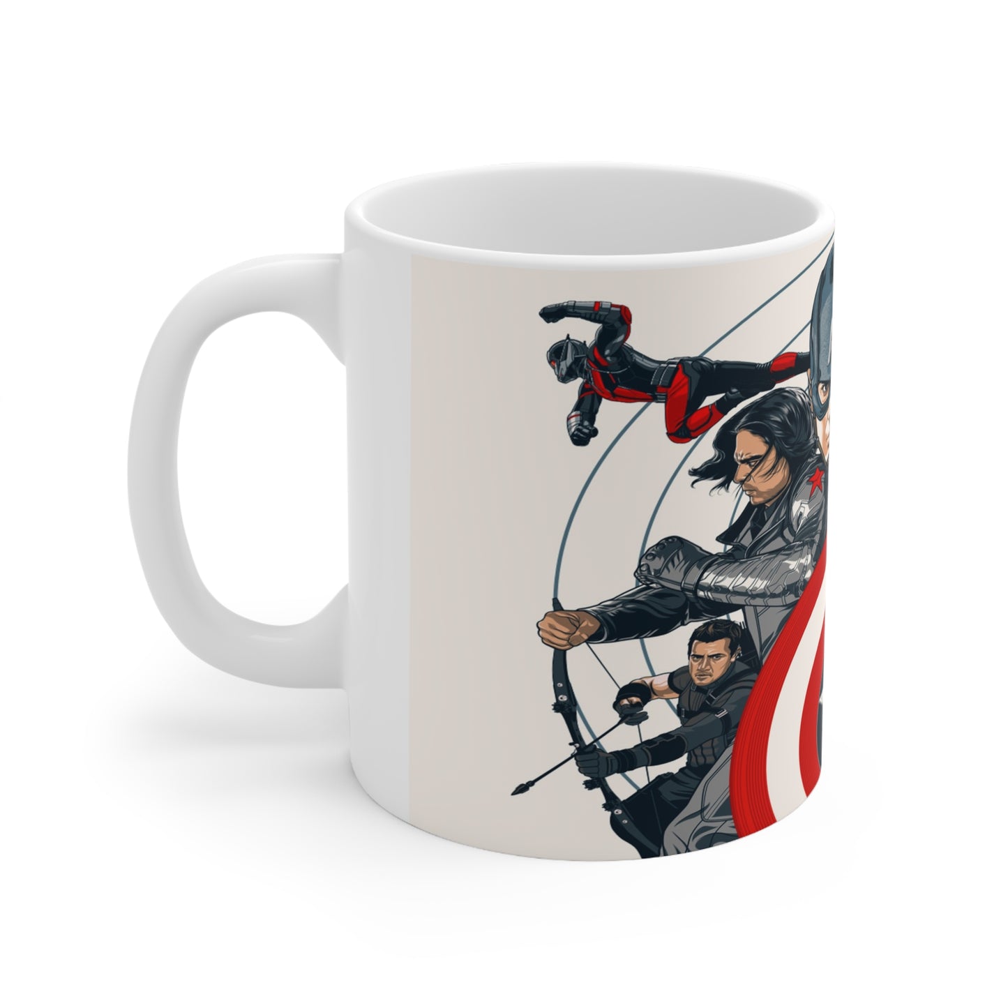 Heroic Avengers Ceramic Coffee Mug – 11oz & 15oz