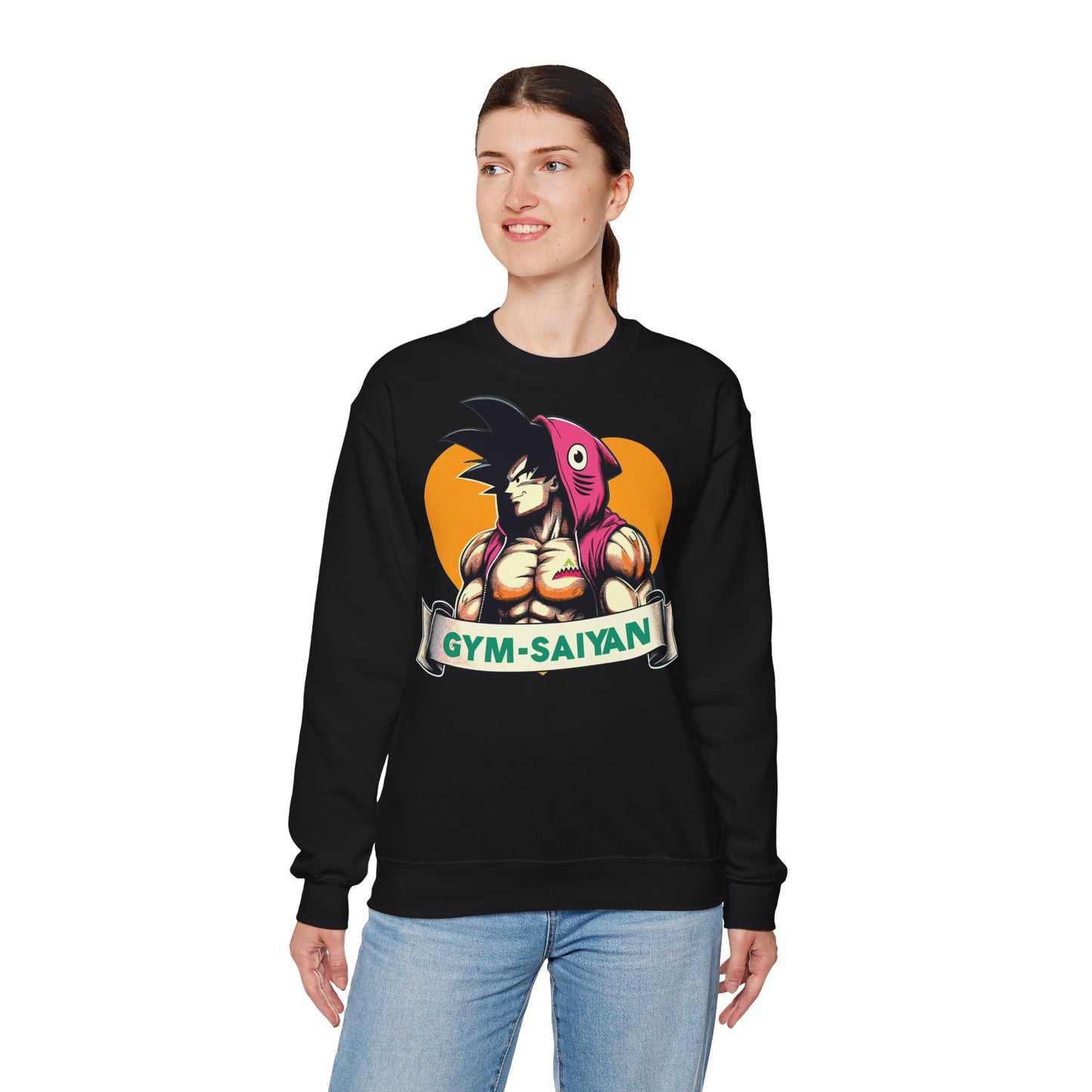 Gym Saiyan Unisex Sweatshirt - Perfect for Fitness Enthusiasts