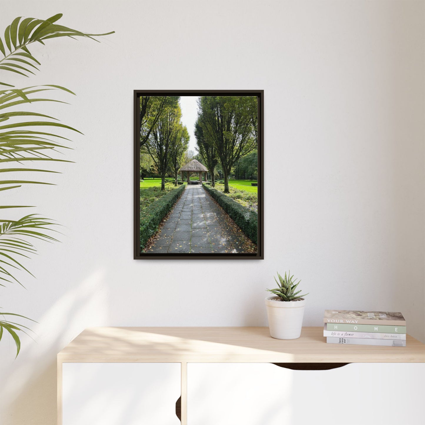 Adare Matte Canvas, Framed (Multi-color)
