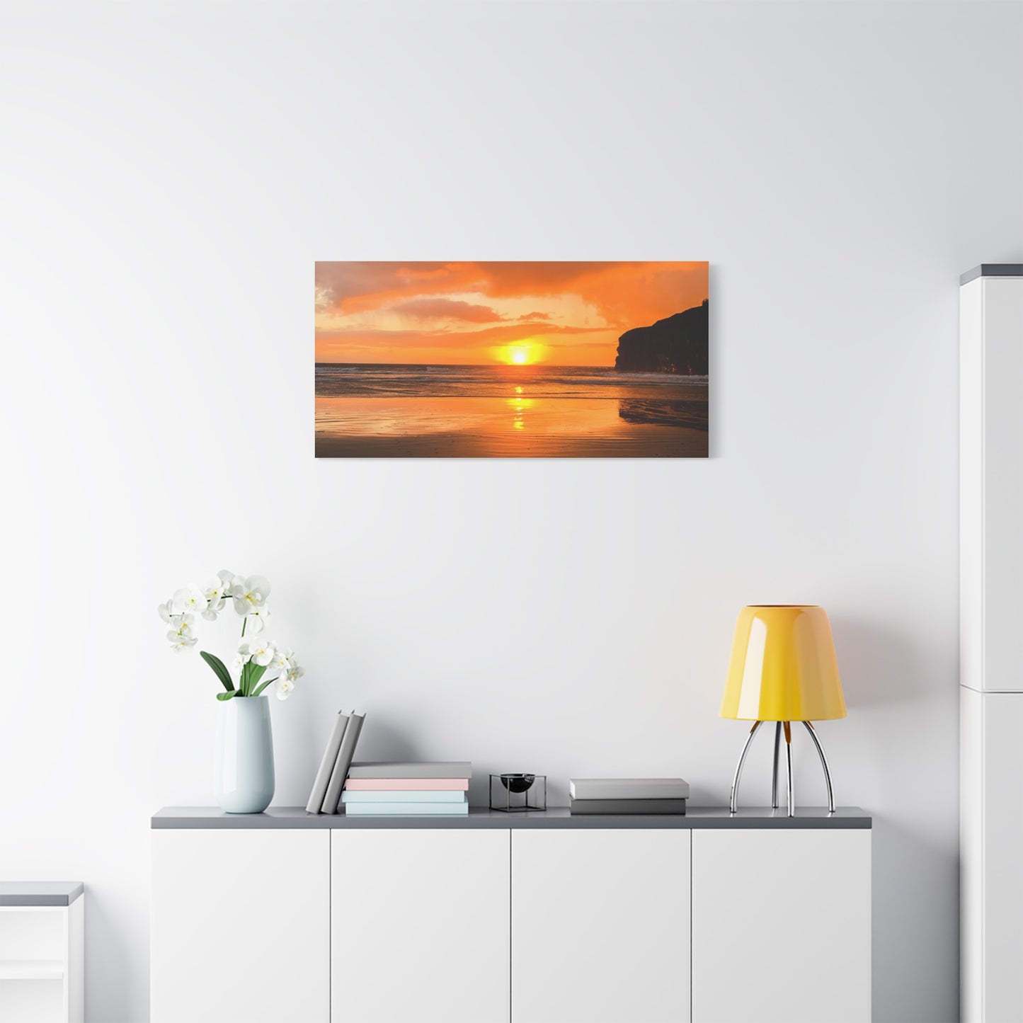 Sunset in Ballybunion Matte Canvas, Stretched, 1.25"