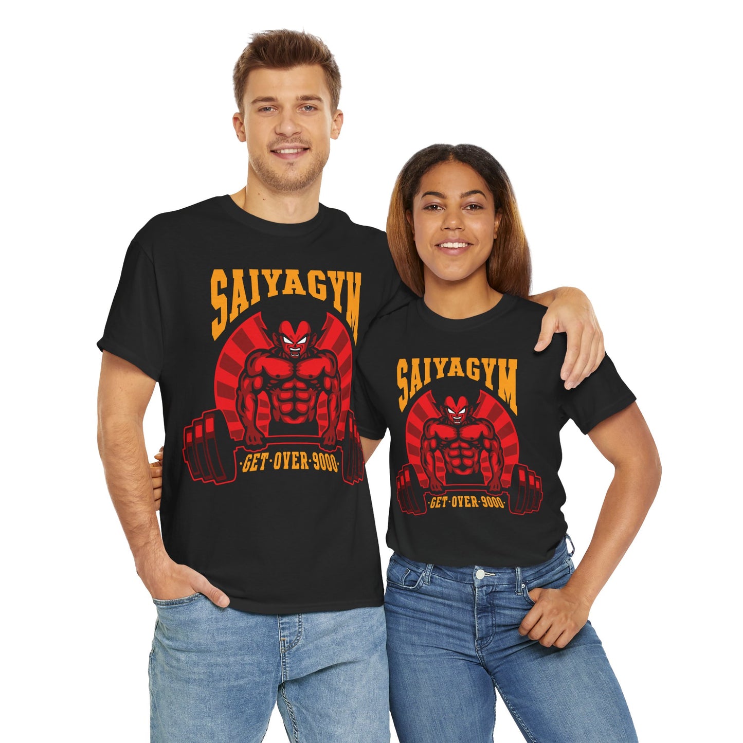 Saya Gym Black Unisex Heavy Cotton Tee