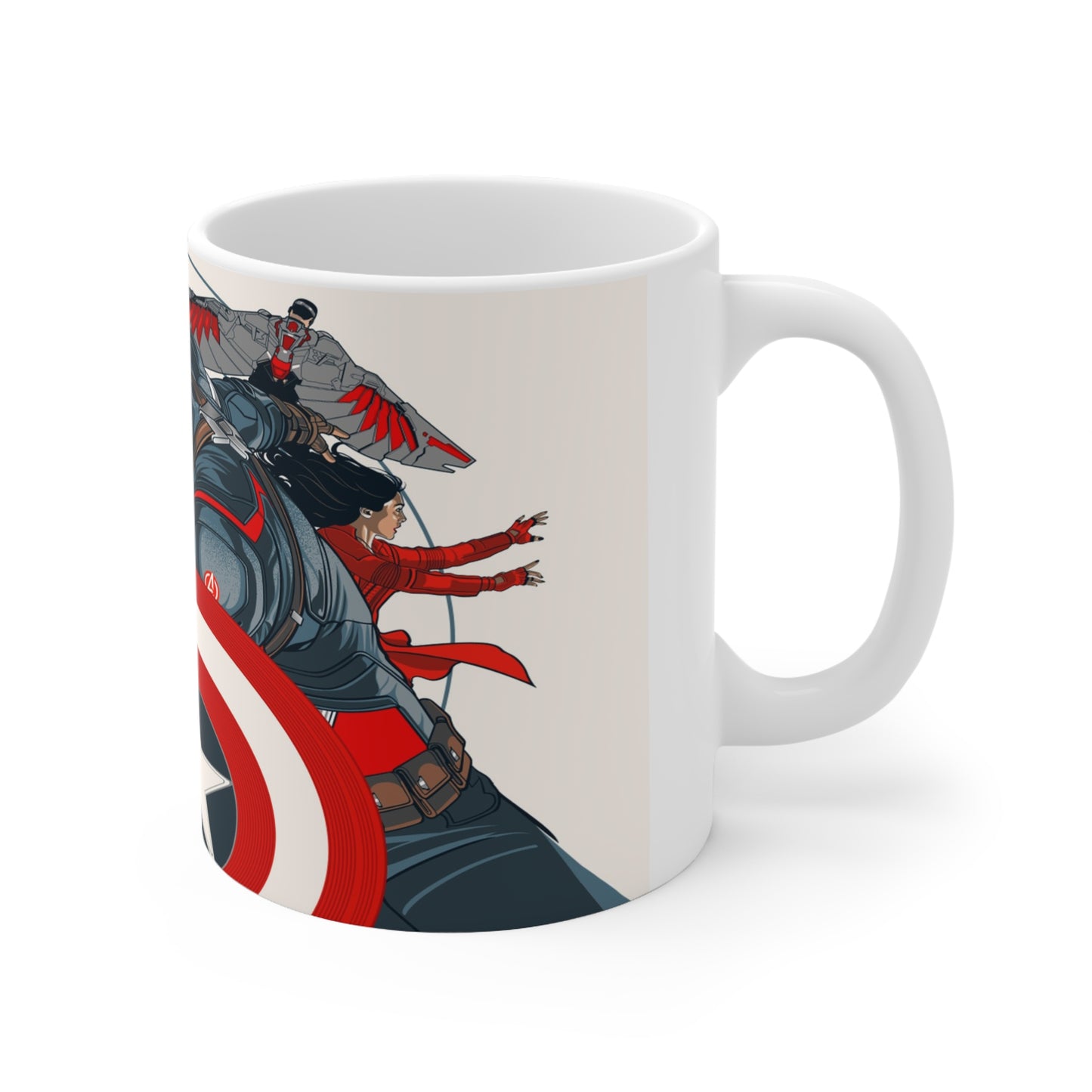 Heroic Avengers Ceramic Coffee Mug – 11oz & 15oz