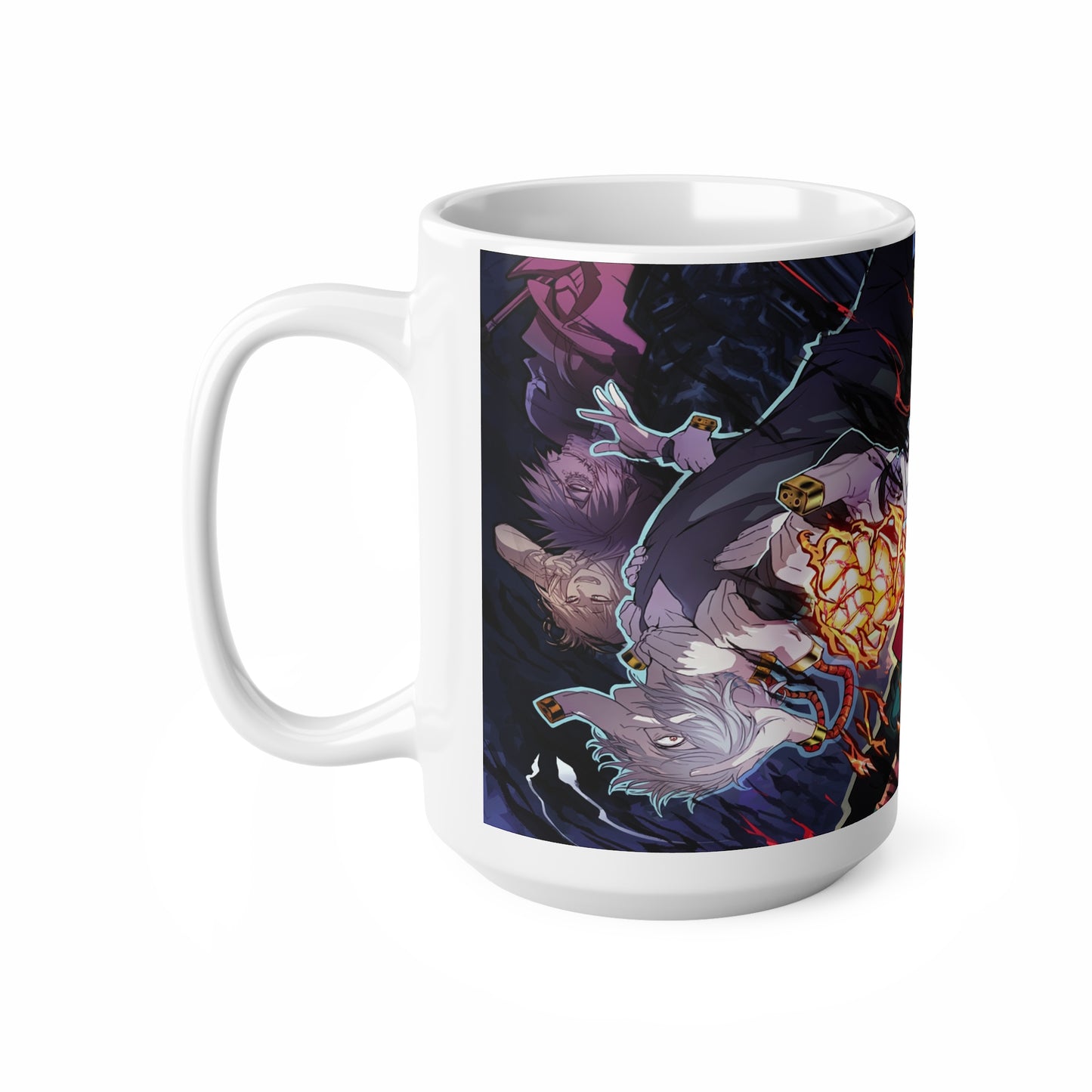 Anime-Inspired Ceramic Coffee Cups - 11oz & 15oz Perfect for Fans of Action & Adventure
