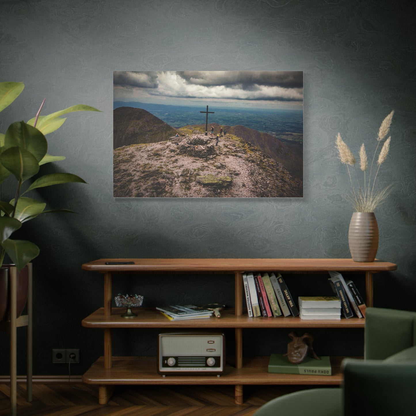 Carrauntoohil Summit Matte Canvas, Stretched, 1.25"