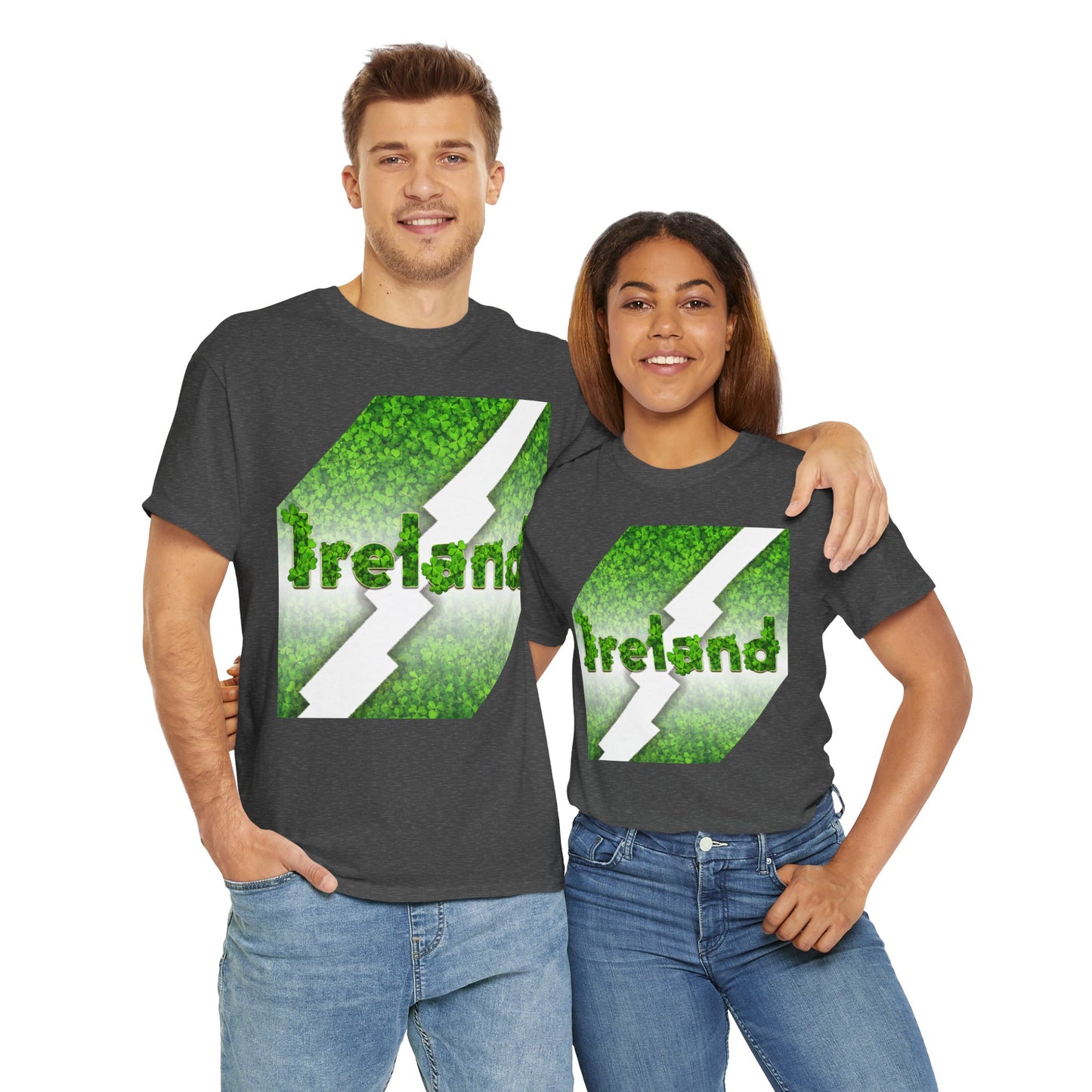 Eire Green Unisex Heavy Cotton Tee