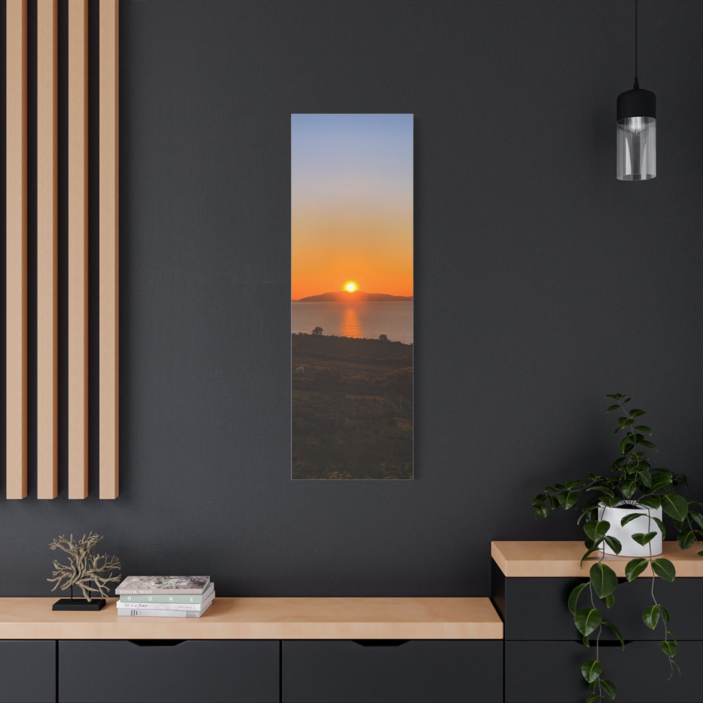 Sunset Ring of Kerry Matte Canvas, Stretched, 1.25"