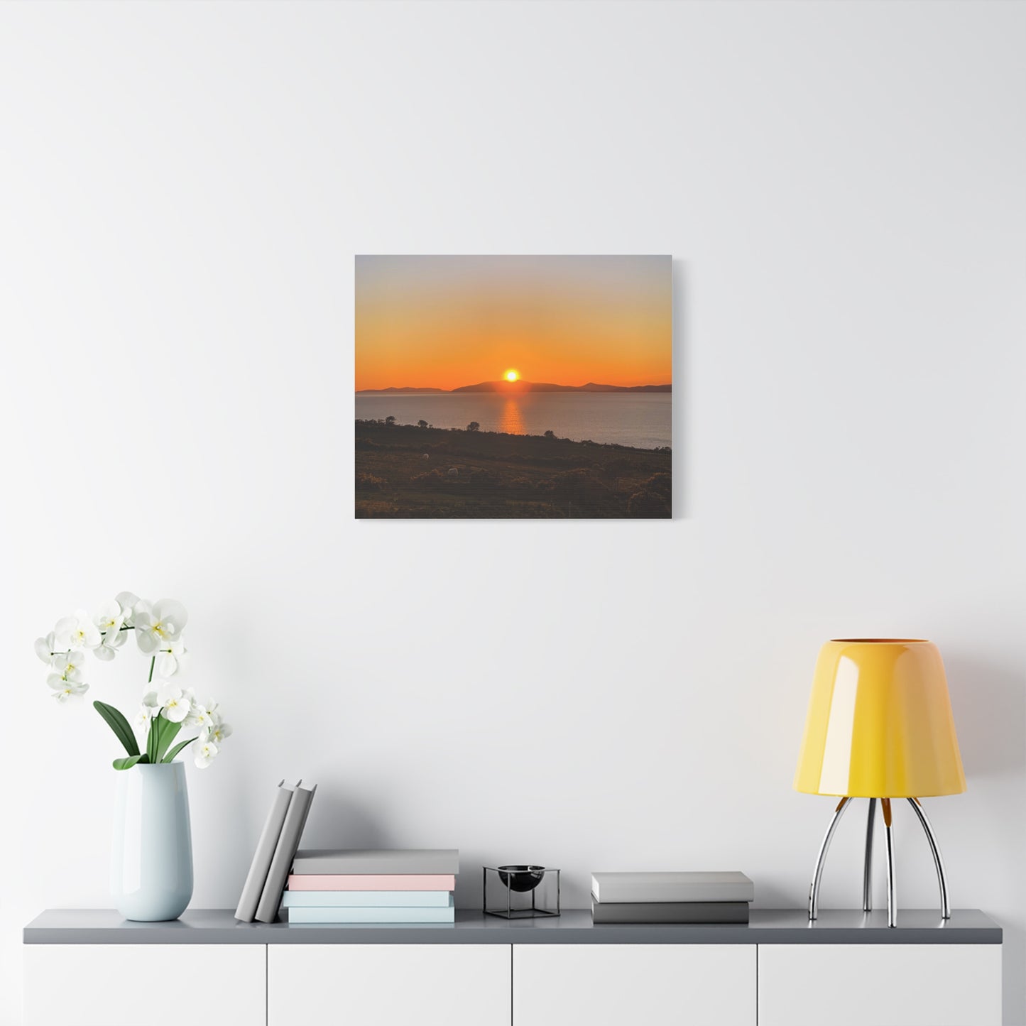 Sunset Ring of Kerry Matte Canvas, Stretched, 1.25"