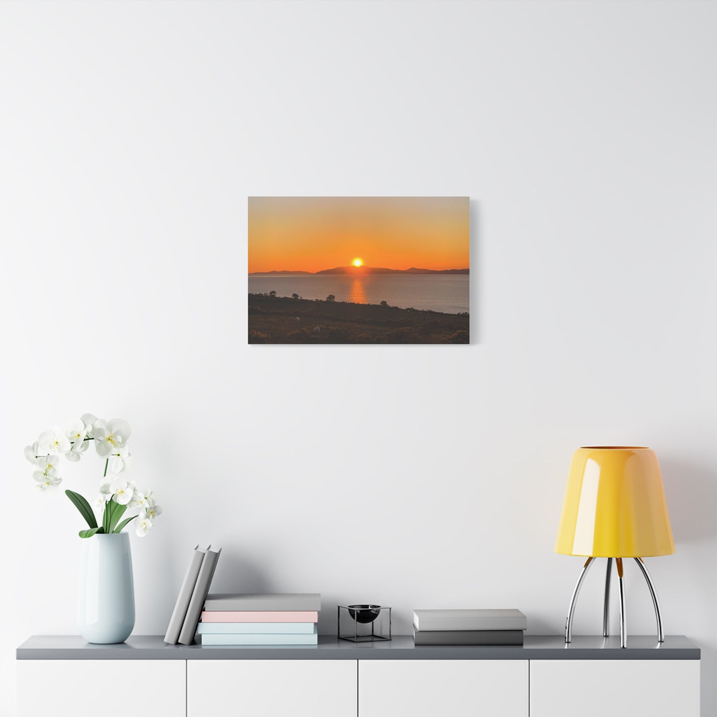 Sunset Ring of Kerry Matte Canvas, Stretched, 1.25"
