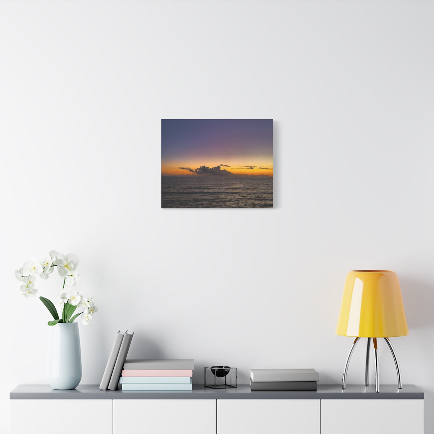 Sunset in Ocean 2 Matte Canvas, Stretched, 1.25"