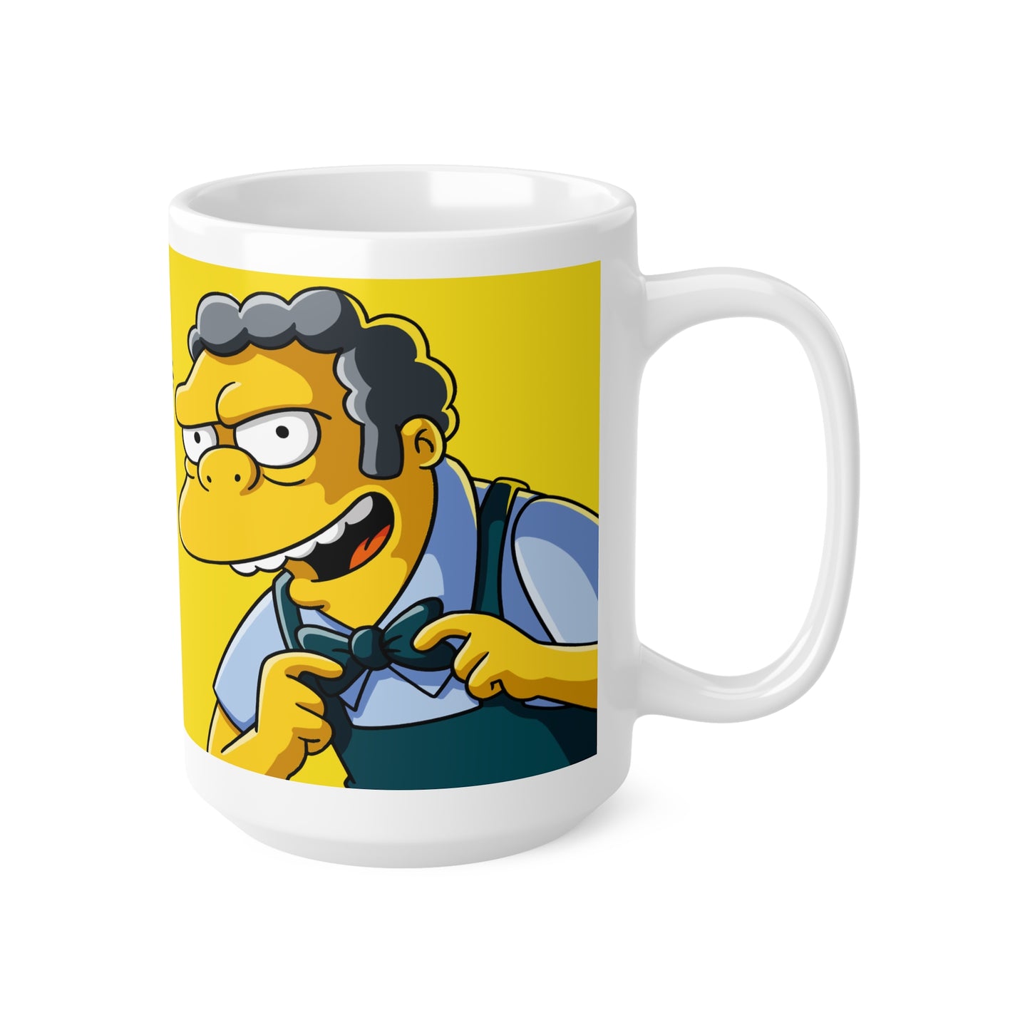 Funny Character Design Ceramic Coffee Mug - 11oz & 15oz