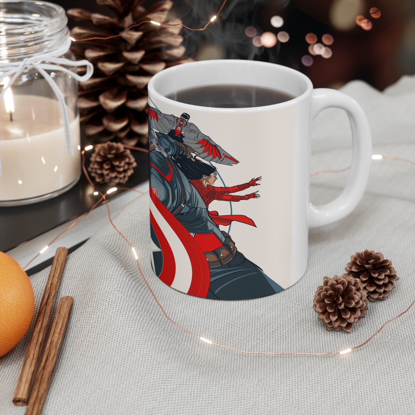 Heroic Avengers Ceramic Coffee Mug – 11oz & 15oz