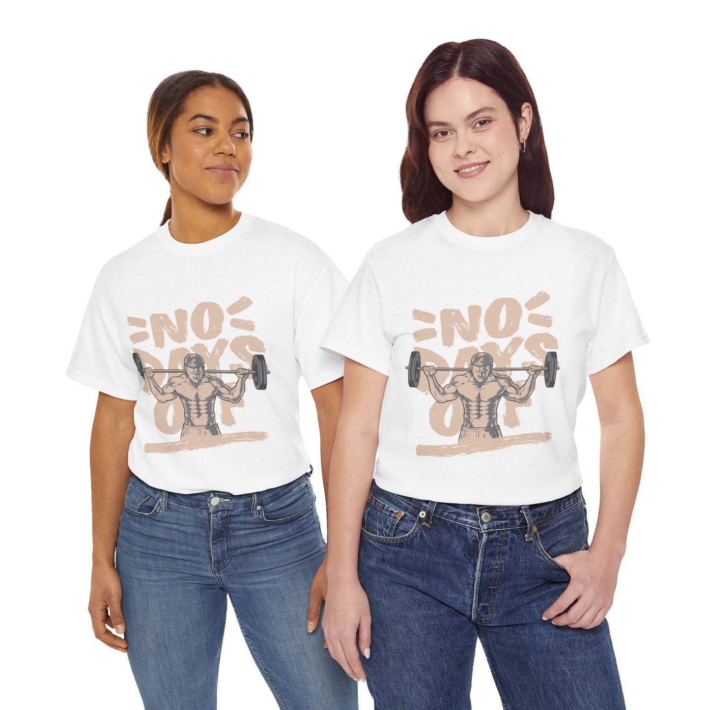 No Days Off Unisex Heavy Cotton Tee