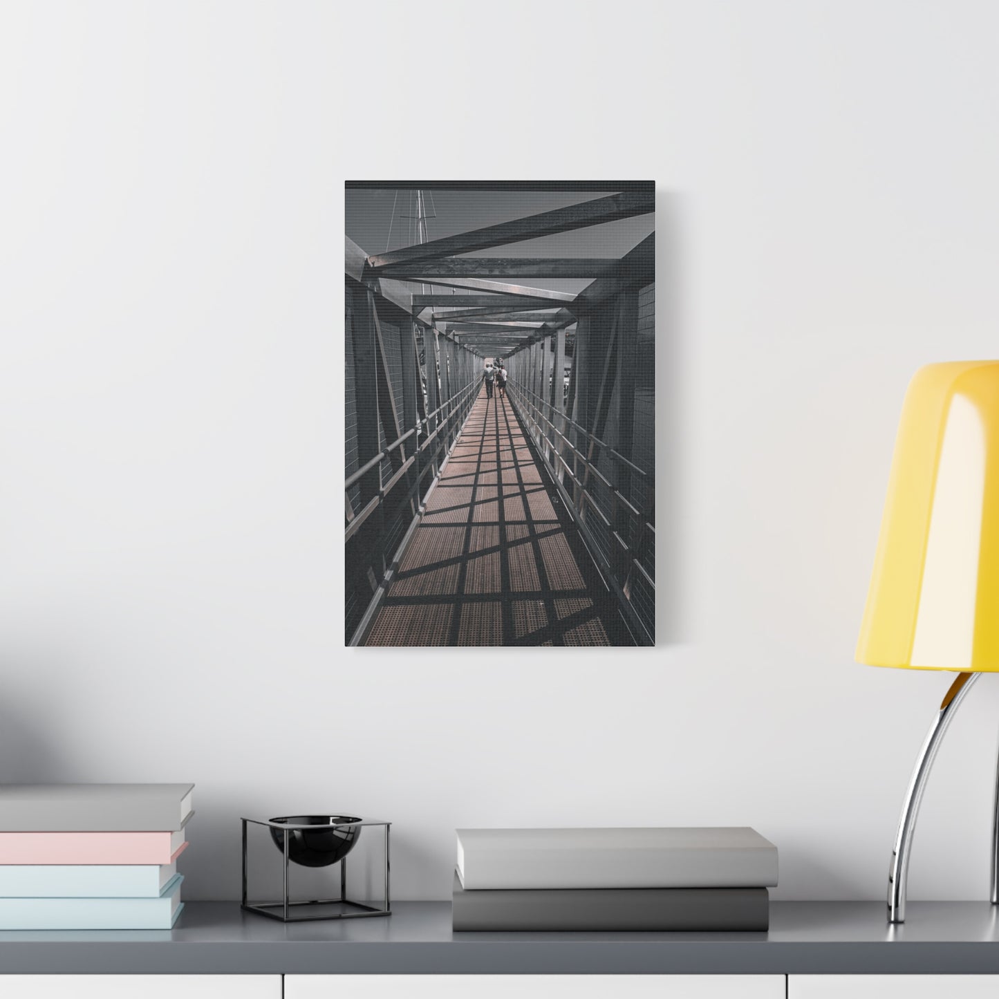 Dingle Pier Matte Canvas, Stretched, 1.25"
