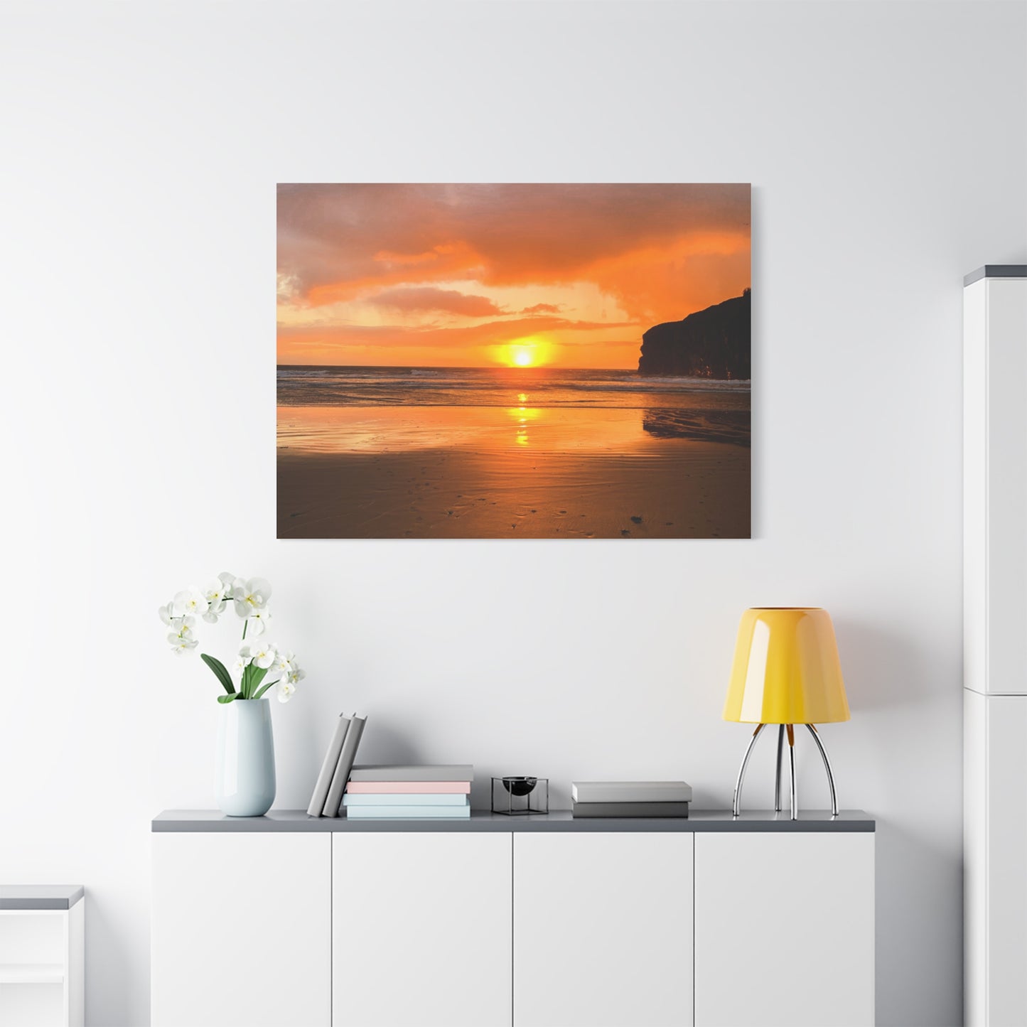 Sunset in Ballybunion Matte Canvas, Stretched, 1.25"