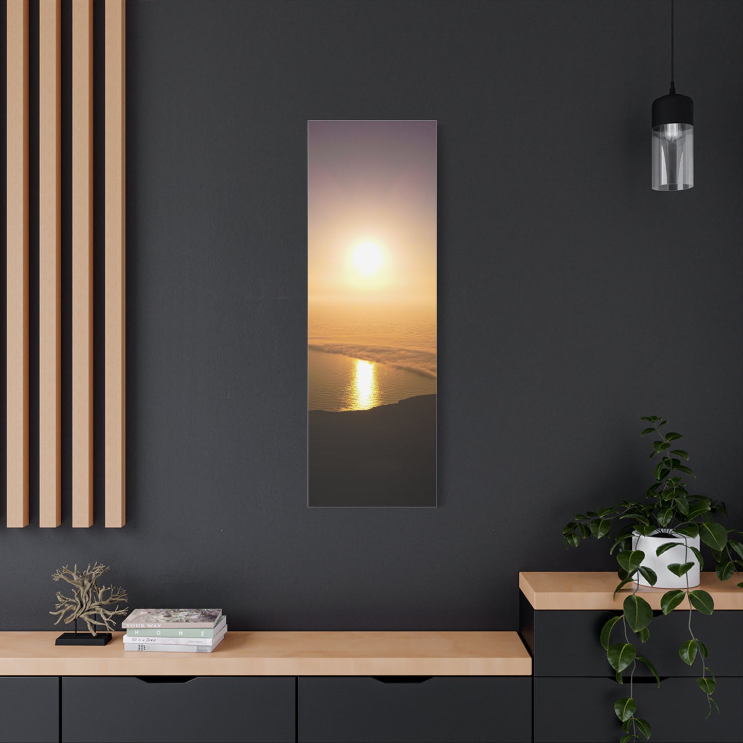 Sunset on Mount Brandon Matte Canvas, Stretched, 1.25"
