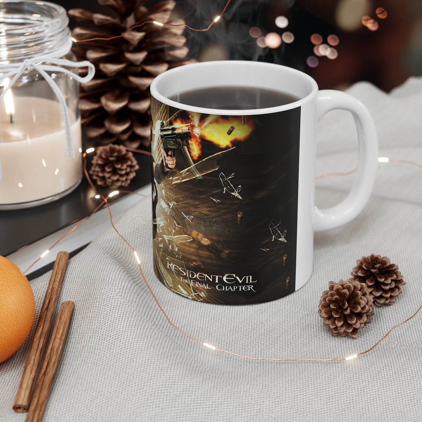 Action Hero Ceramic Coffee Cups | 11oz & 15oz