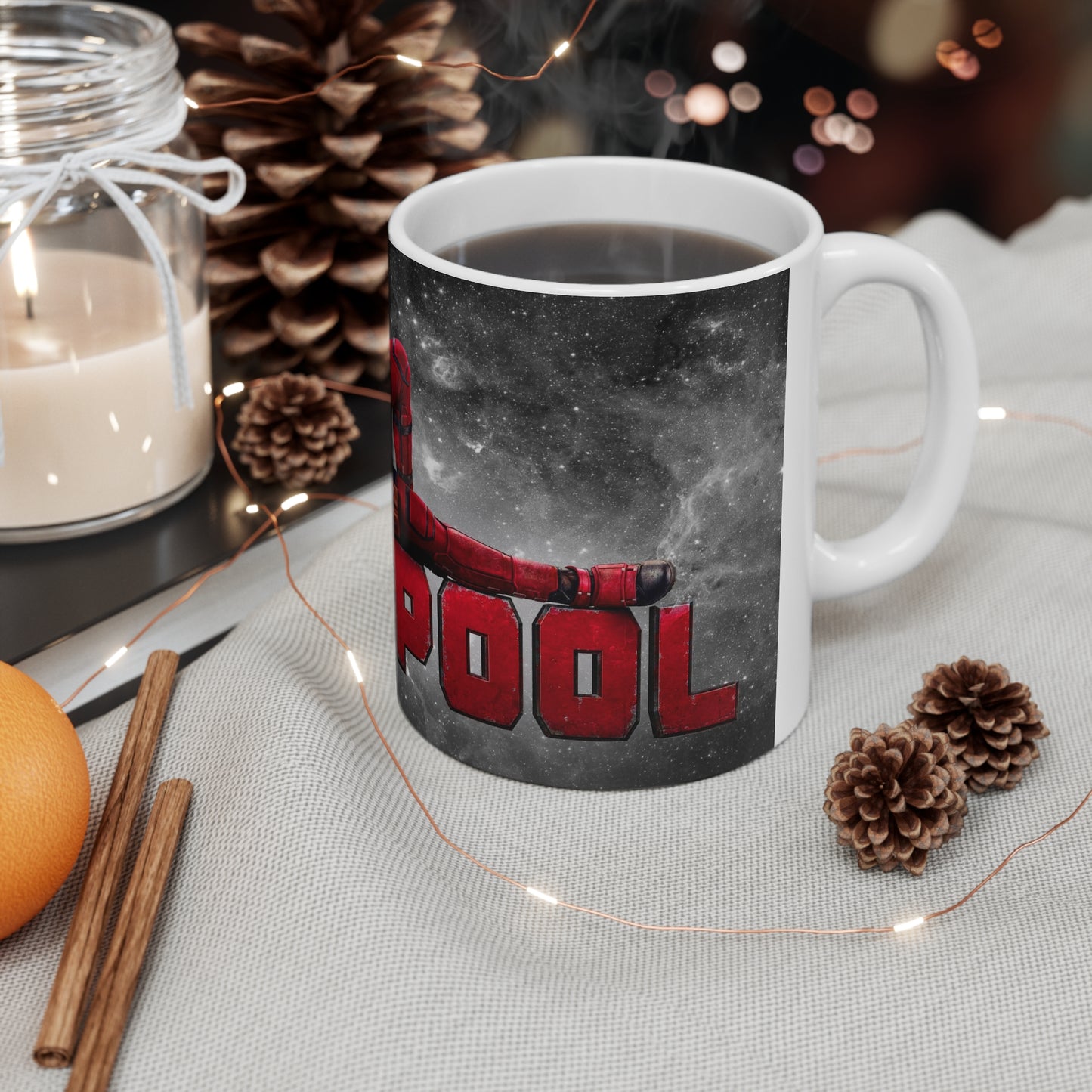 Deadpool Ceramic Coffee Mug - 11oz & 15oz - Perfect for Marvel Fans