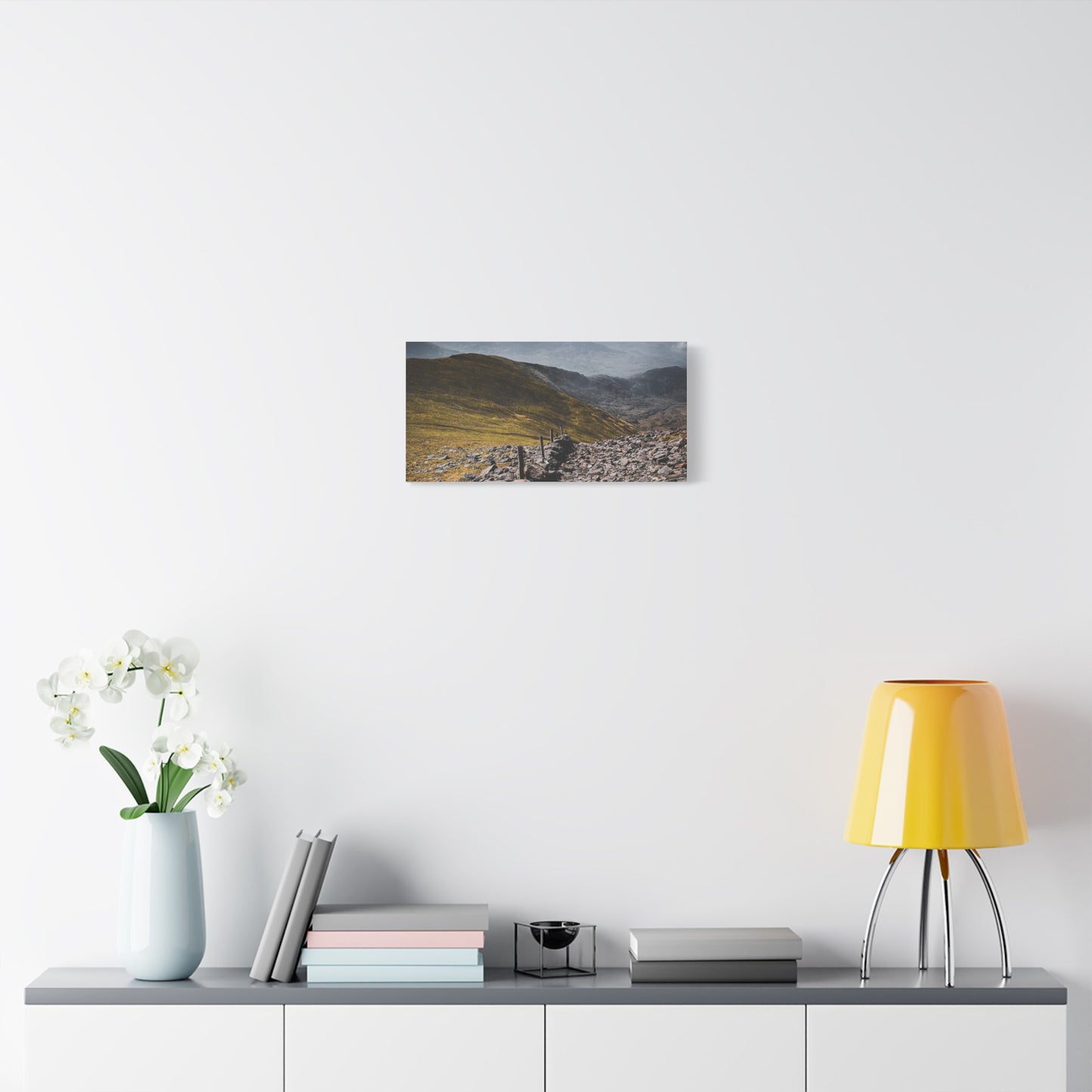 Wall in Mountains Matte Canvas, Stretched, 1.25"