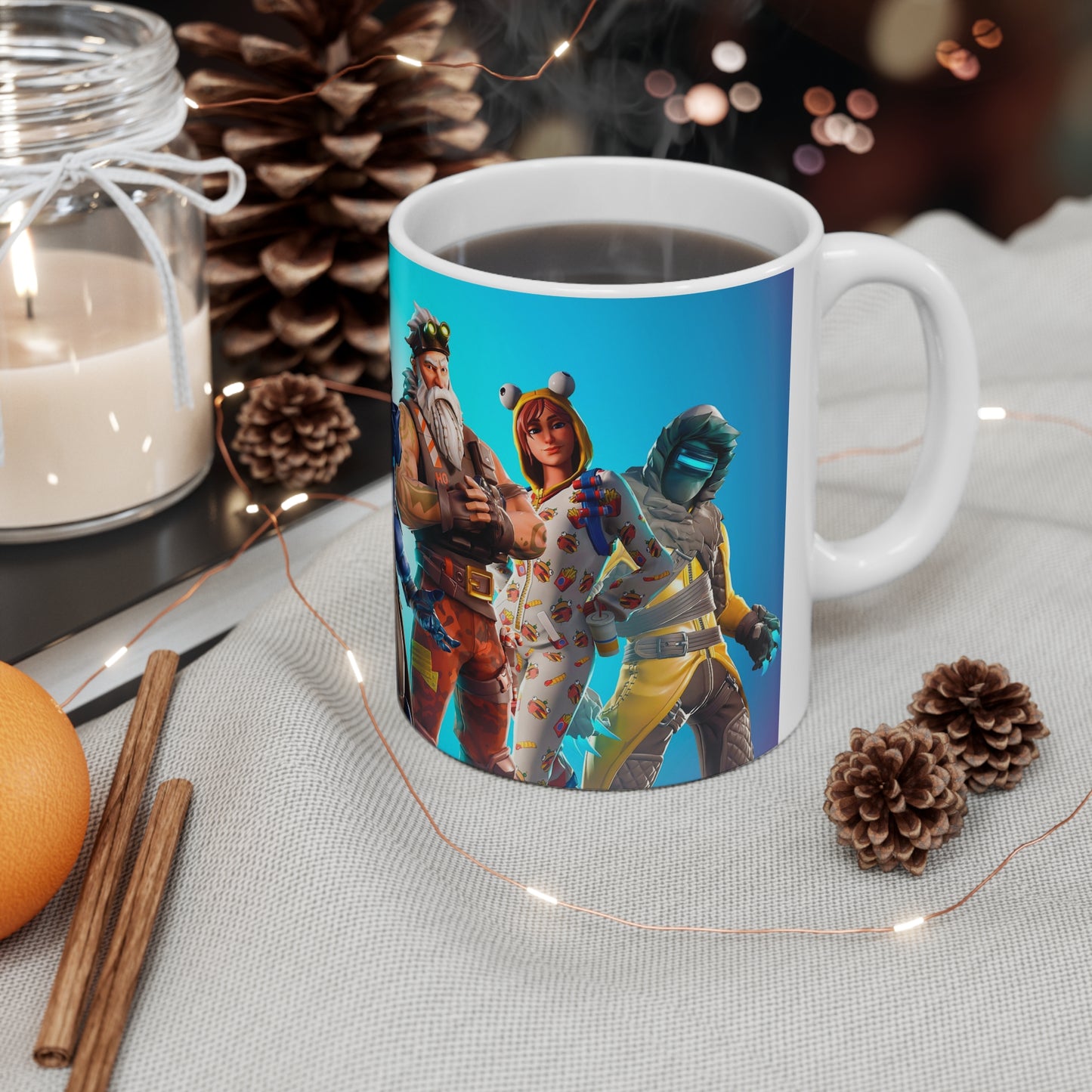 Fortnite-Themed Ceramic Coffee Cups | 11oz & 15oz | Gamer Gift for Esports Fans