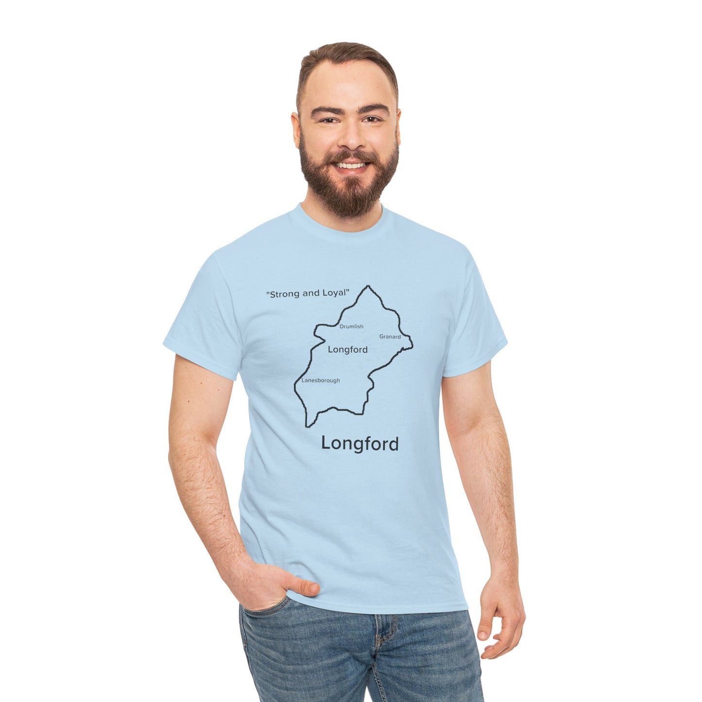 Longford Unisex Heavy Cotton Tee White Edition