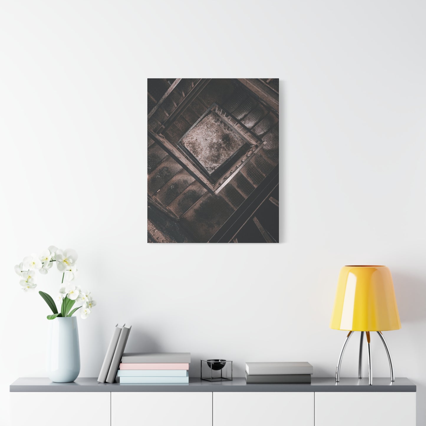 Stairs to Demon World Matte Canvas, Stretched, 1.25"