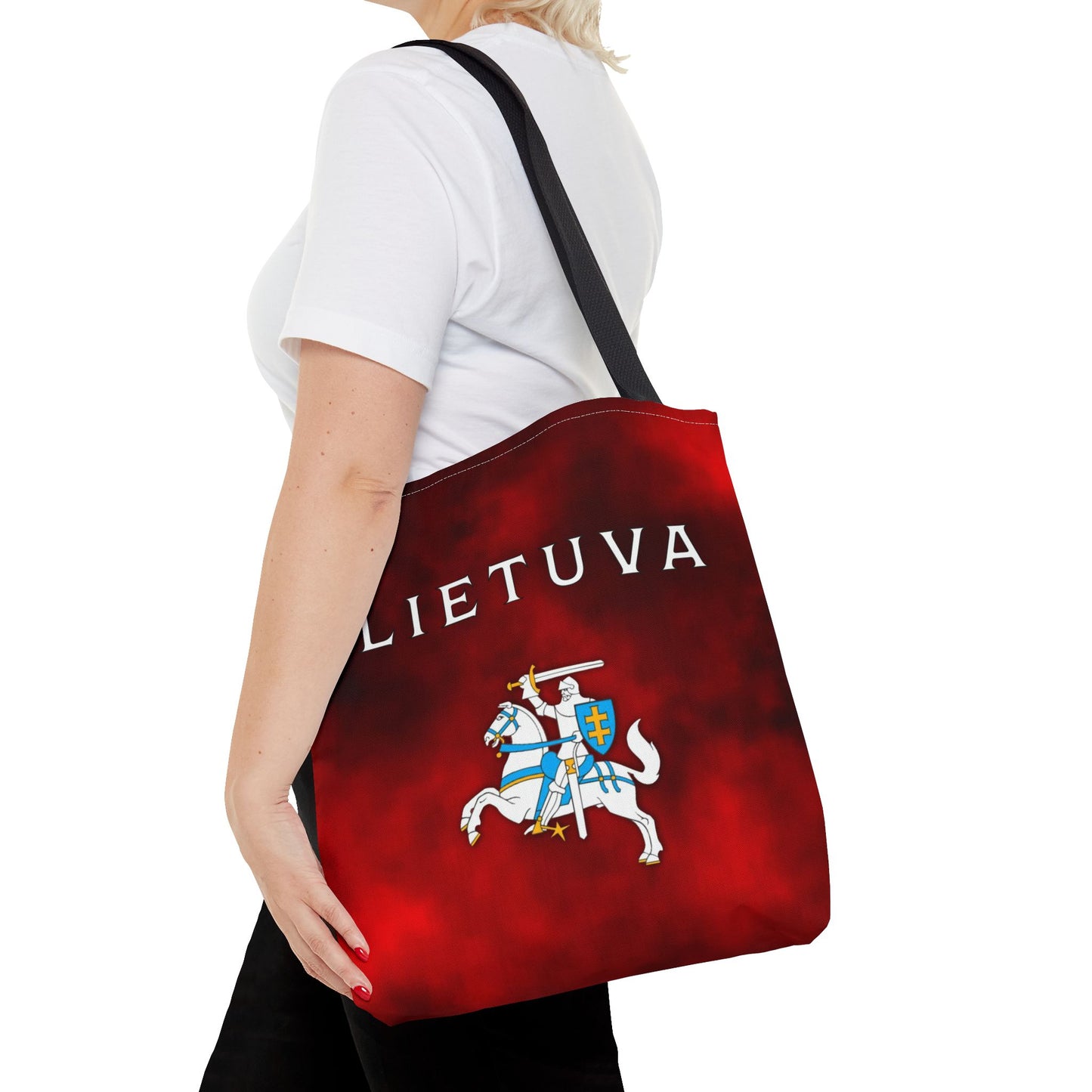 Lithuania Tote Bag - Stylish Red Design for Proud Lithuanians