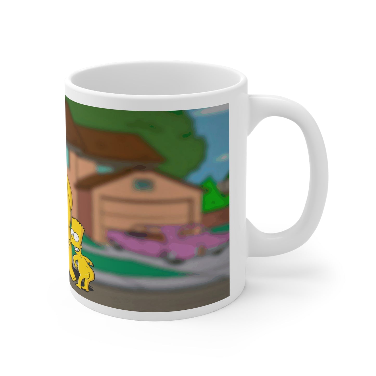 Funny Family Mug - Cartoon Style Coffee Cups, 11oz & 15oz - Unique Gift for Fans