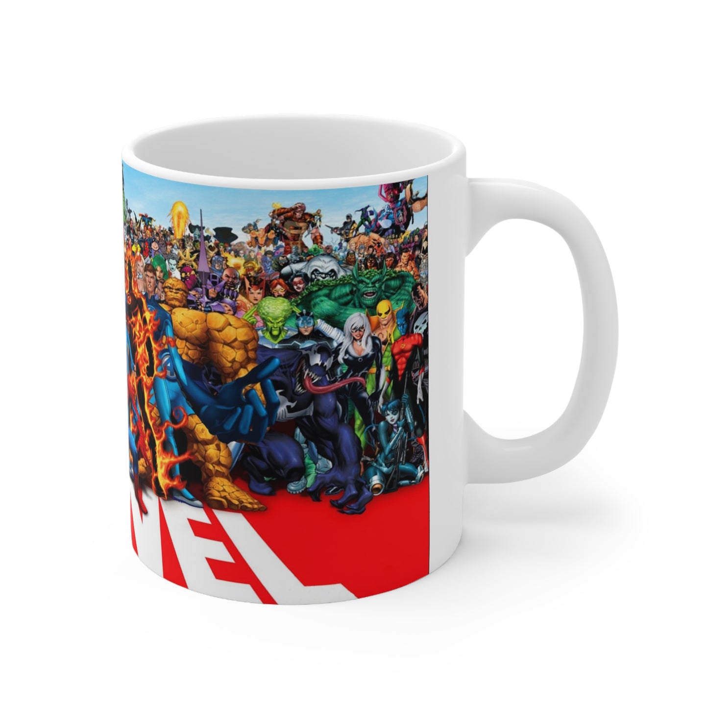 Marvel Superheroes Ceramic Coffee Cups - 11oz & 15oz - Perfect for Fans!