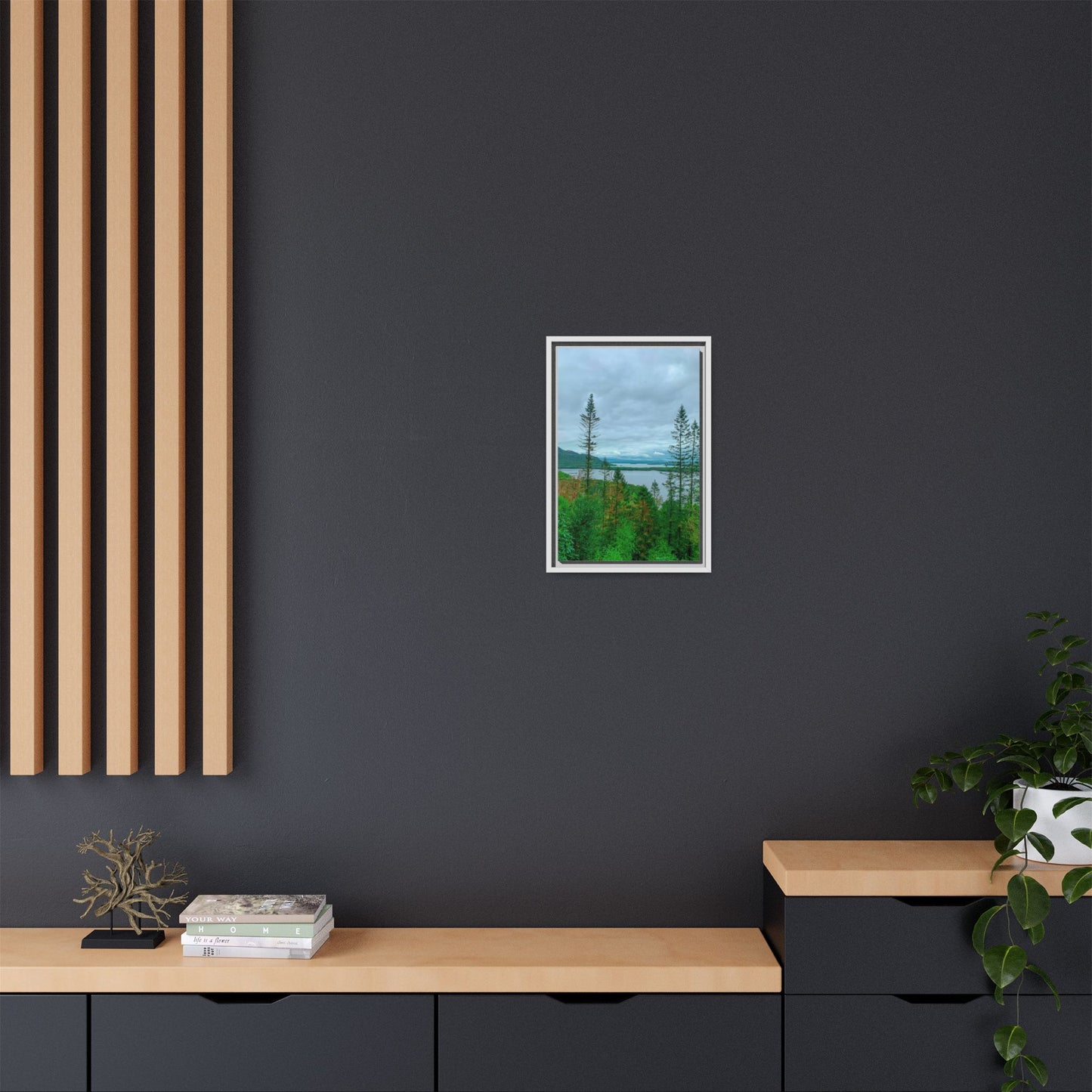 Torc Mountain Trail 2 Matte Canvas, Framed (Multi-color)