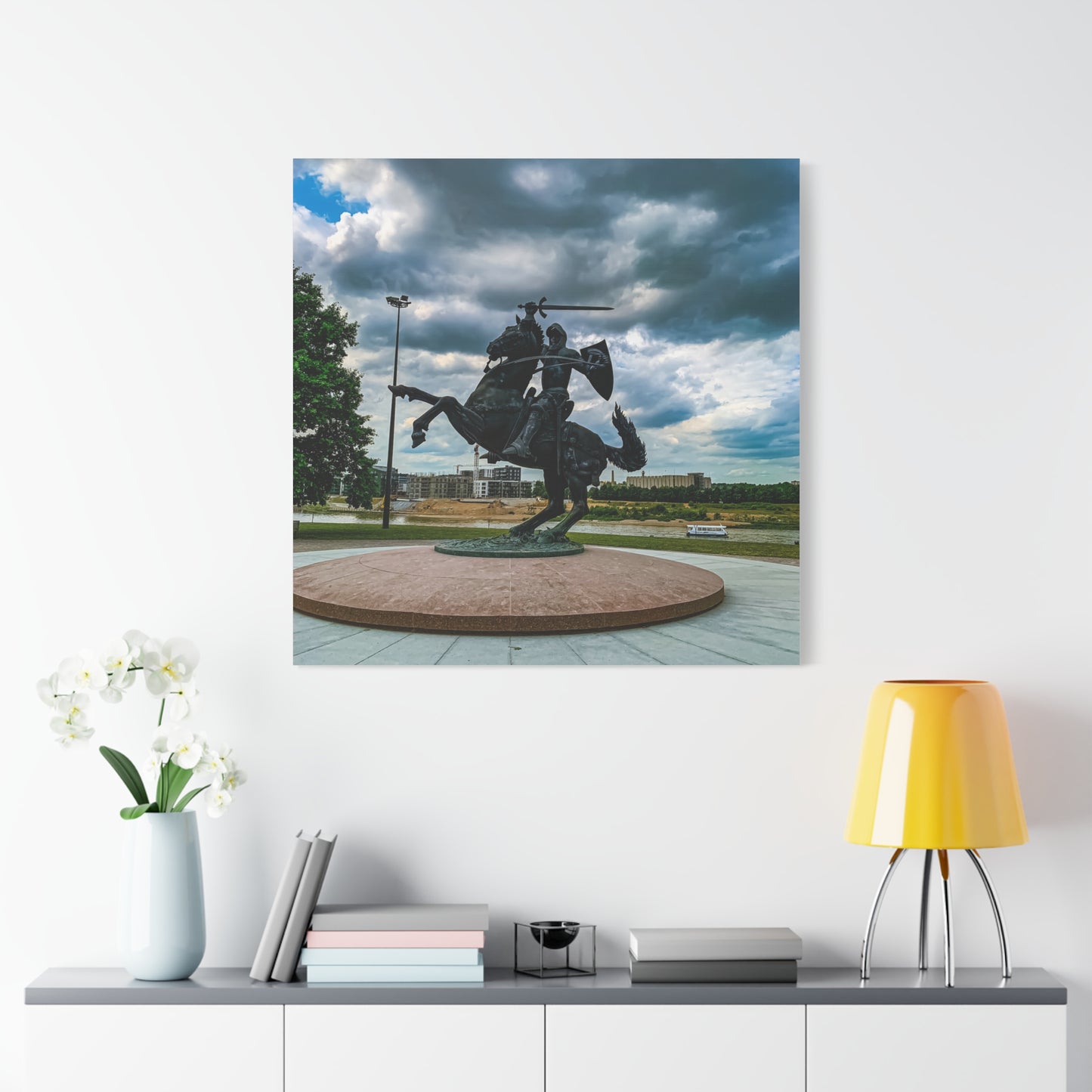 Vytis Matte Canvas, Stretched, 1.25"