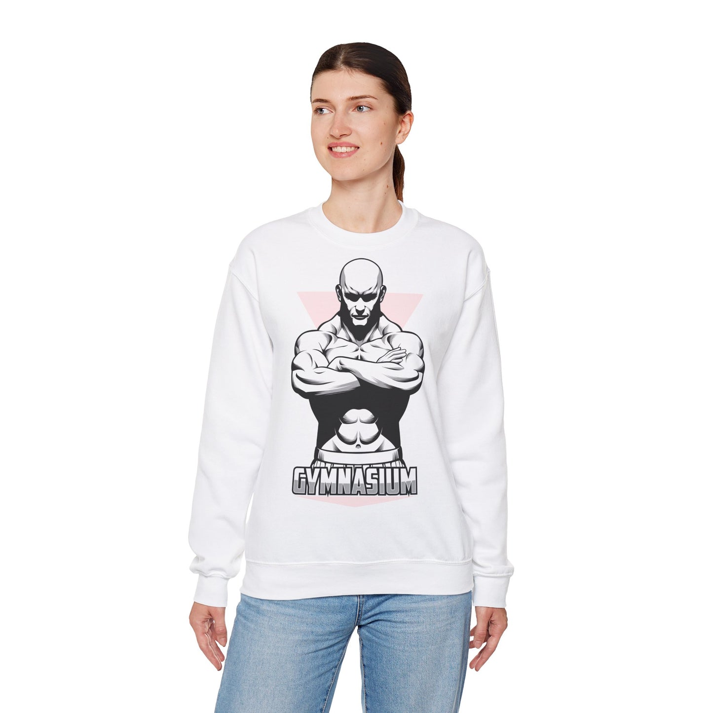 Gym Motivation Unisex Heavy Blend™ Crewneck Sweatshirt - Bold Design for Fitness Enthusiasts