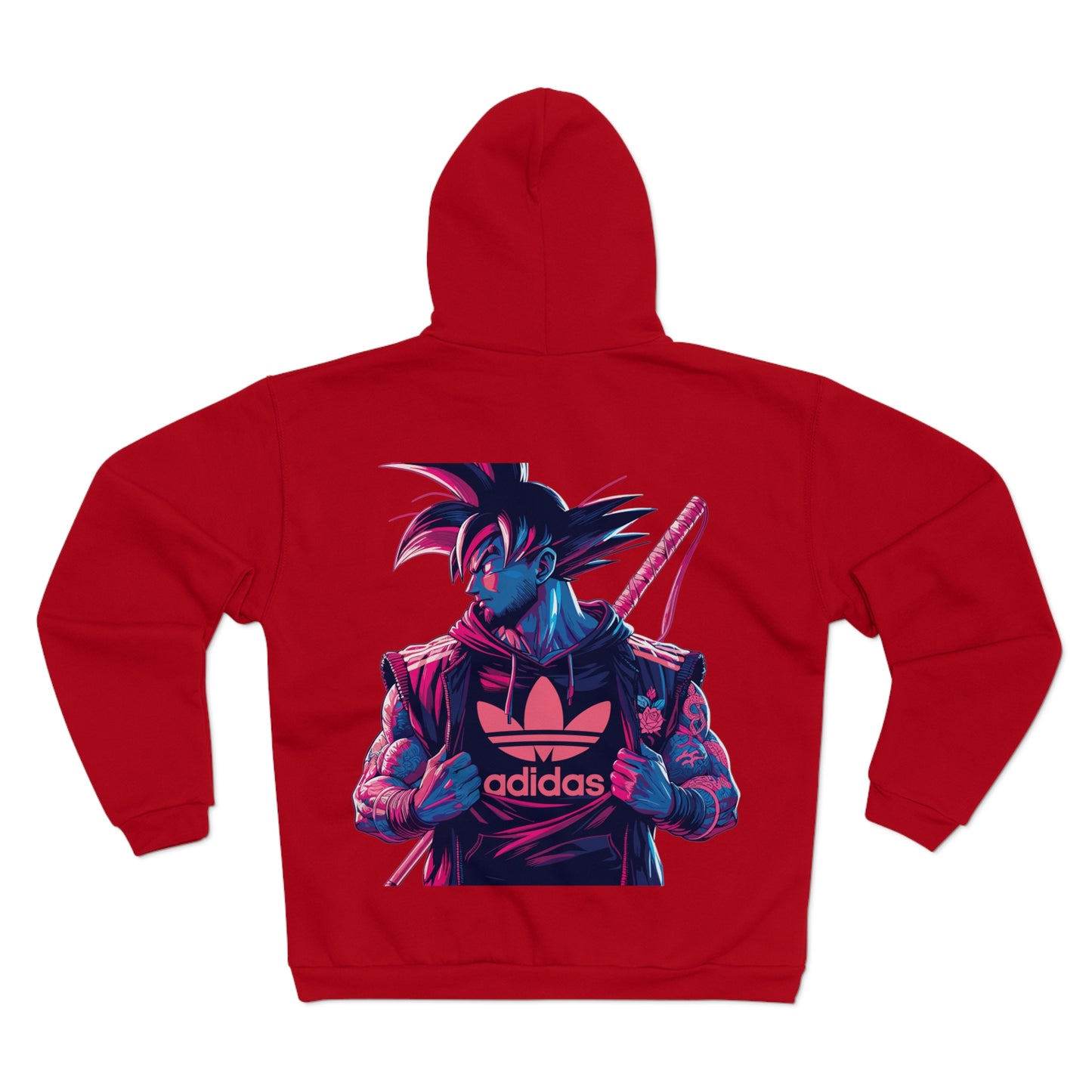 Sword won't Hurt You Unisex Hooded Zip Sweatshirt