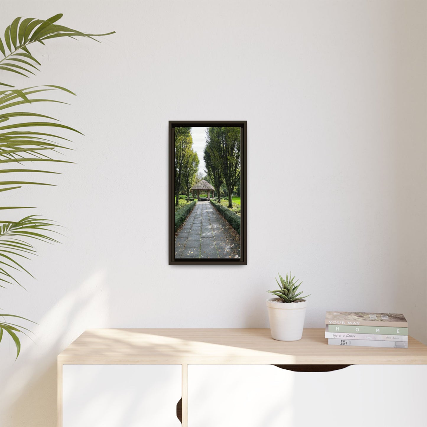 Adare Matte Canvas, Framed (Multi-color)