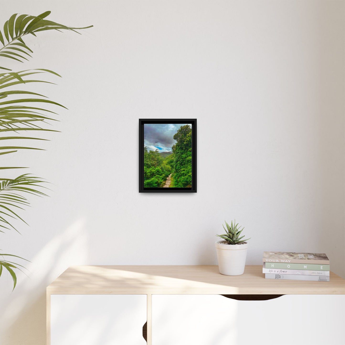 Torc Trail Matte Canvas, Framed (Multi-color)