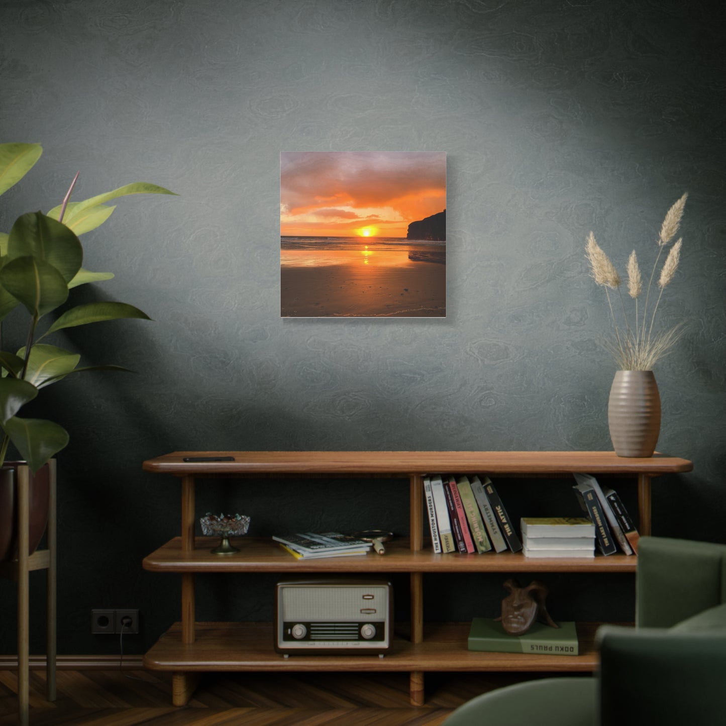 Sunset in Ballybunion Matte Canvas, Stretched, 1.25"