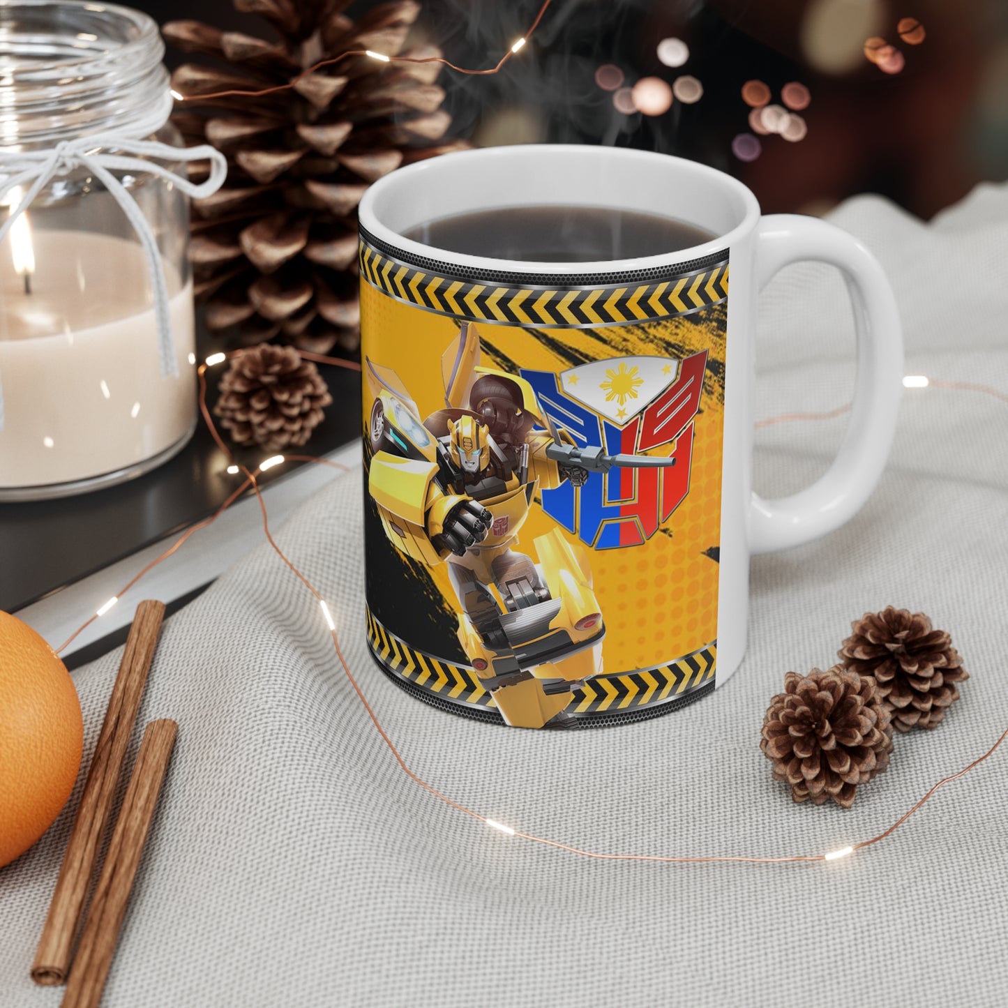 Transformers Themed Ceramic Coffee Cups - 11oz & 15oz