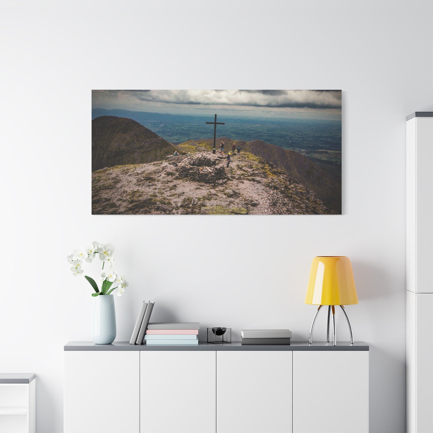 Carrauntoohil Summit Matte Canvas, Stretched, 1.25"
