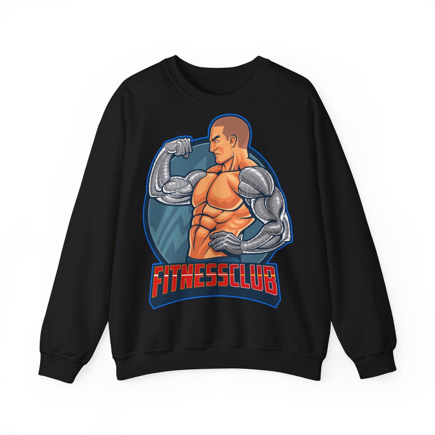 Fitness Club Unisex Heavy Blend™ Crewneck Sweatshirt - Bold Gym Design