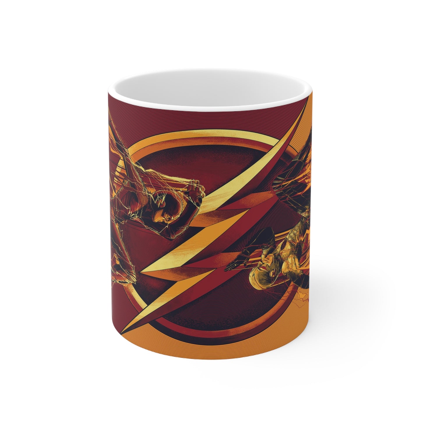 The Flash Ceramic Coffee Mug - 11oz & 15oz | Superhero Drinkware for Fans
