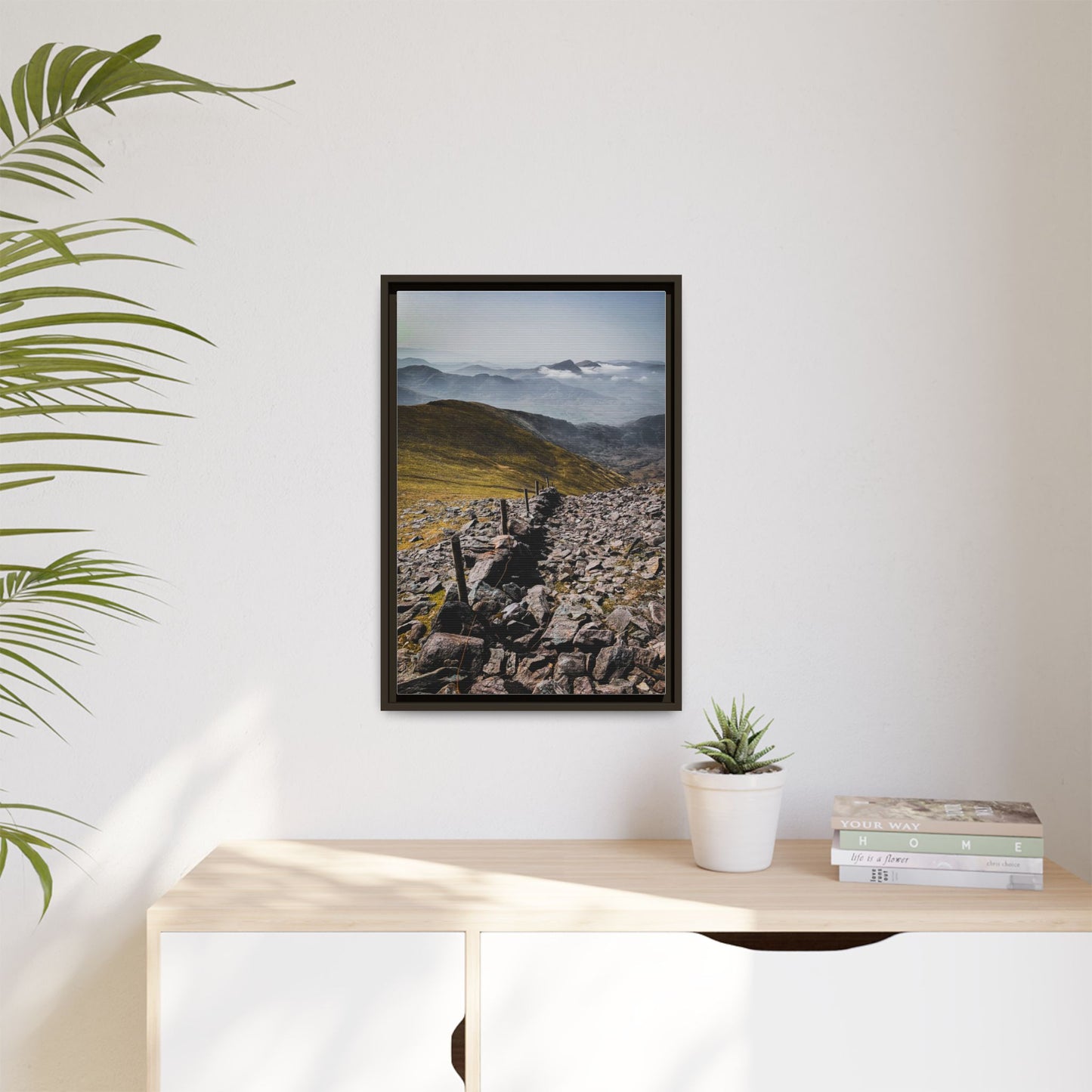 Wall Matte Canvas, Framed (Multi-color)