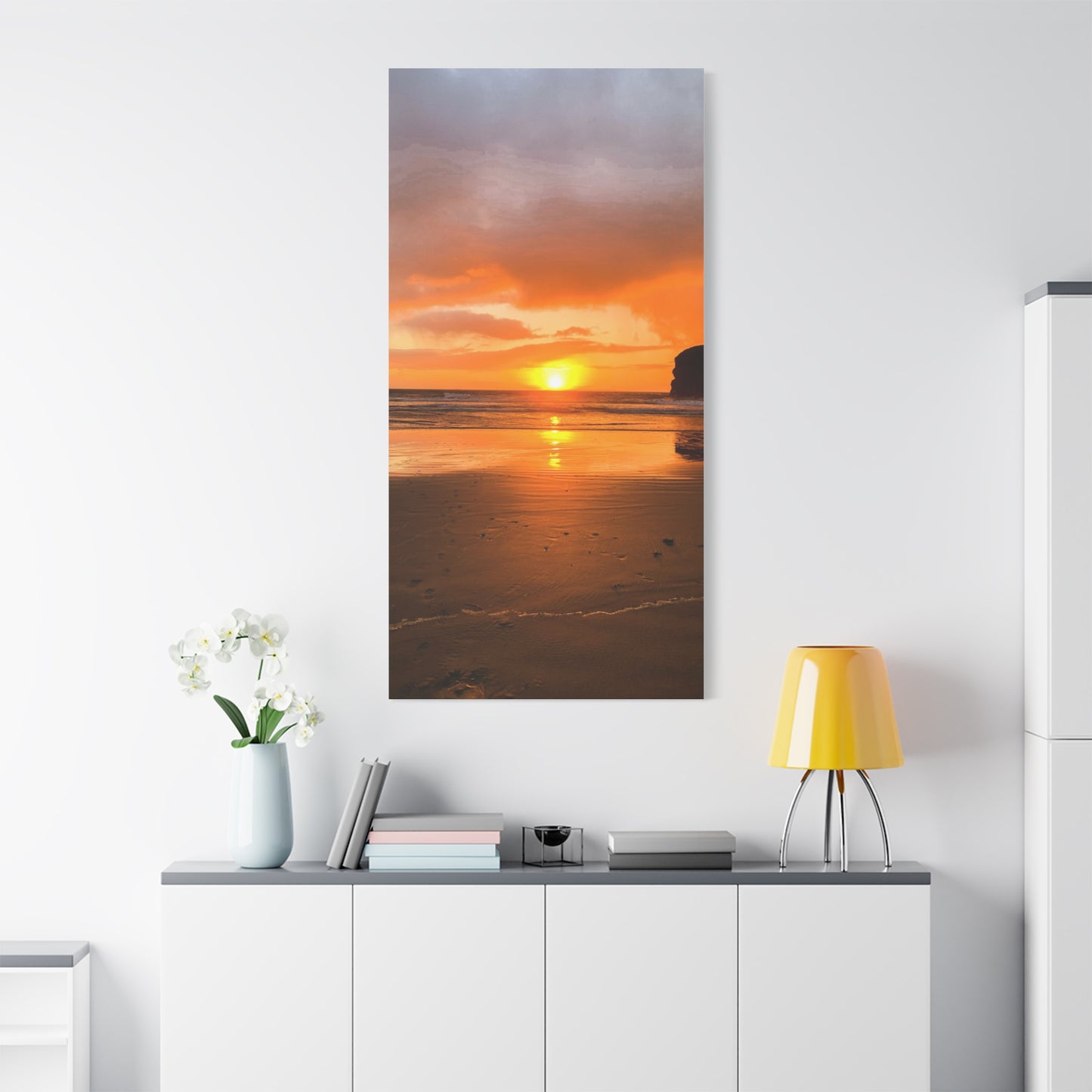 Sunset in Ballybunion Matte Canvas, Stretched, 1.25"