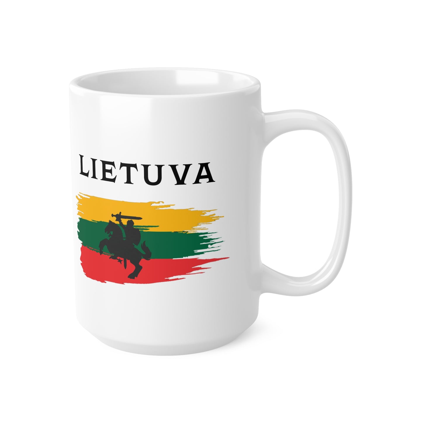 Lithuania Flag Coffee Mug - 11oz & 15oz Ceramic Cups