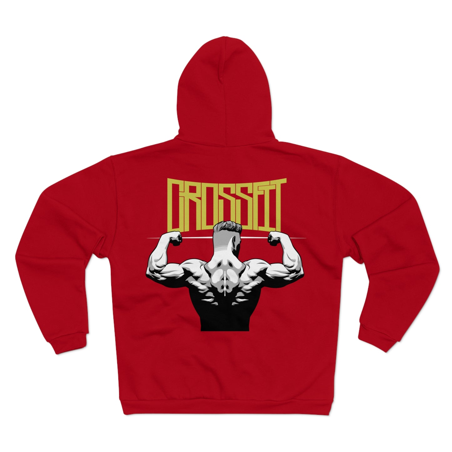 CrossFit Unisex Hooded Zip Sweatshirt - Perfect for Fitness Enthusiasts