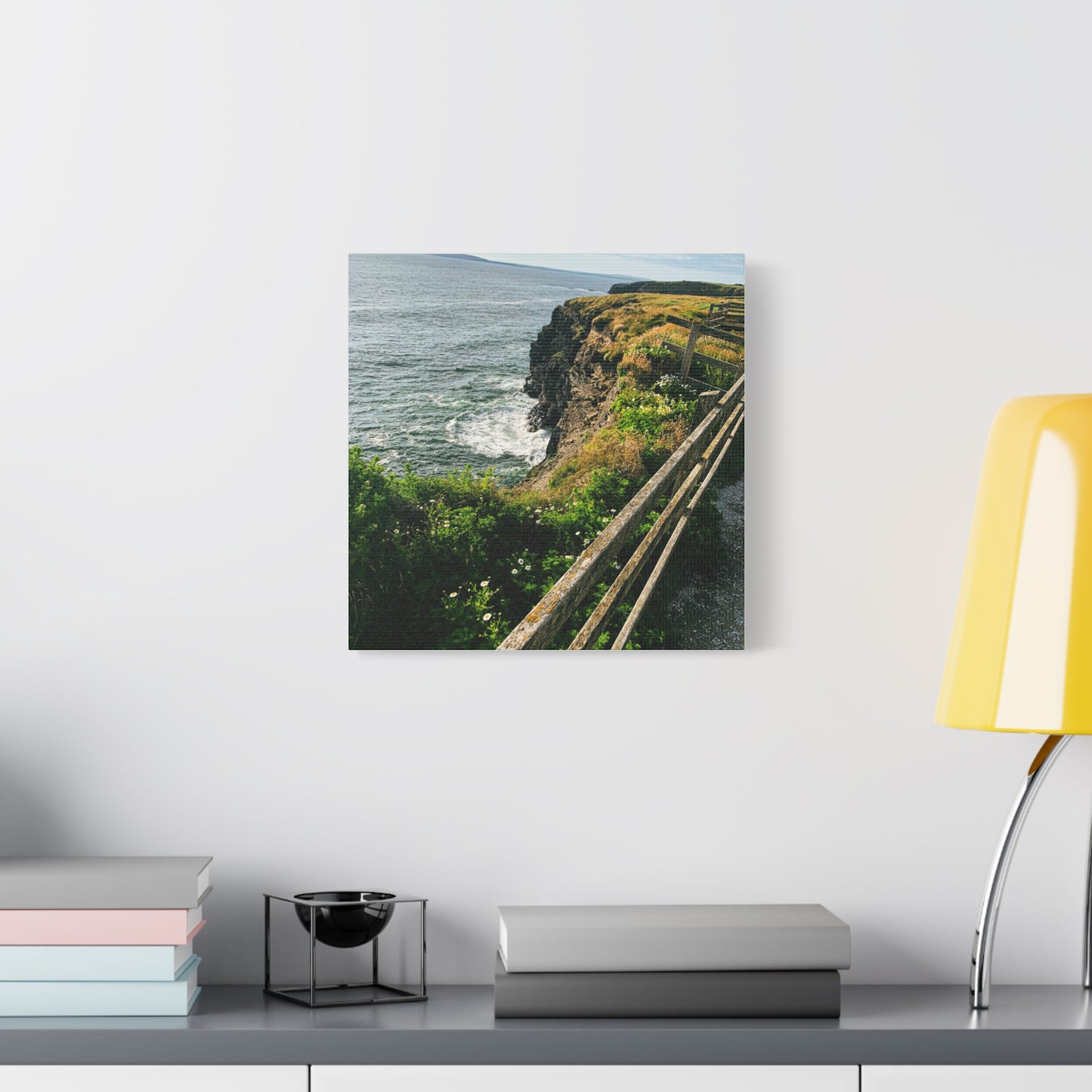 Ballybunion Cliff Walk Matte Canvas, Stretched, 1.25"