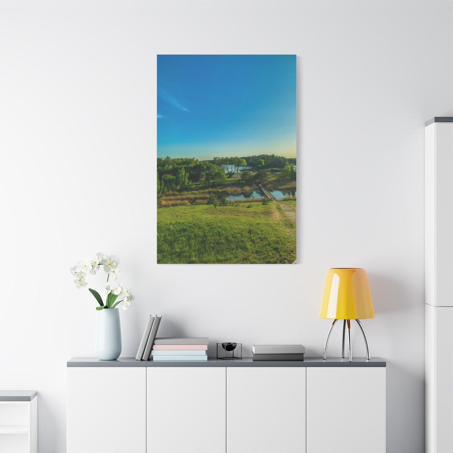 Zagare Lake, Lithuania Matte Canvas, Stretched, 1.25"