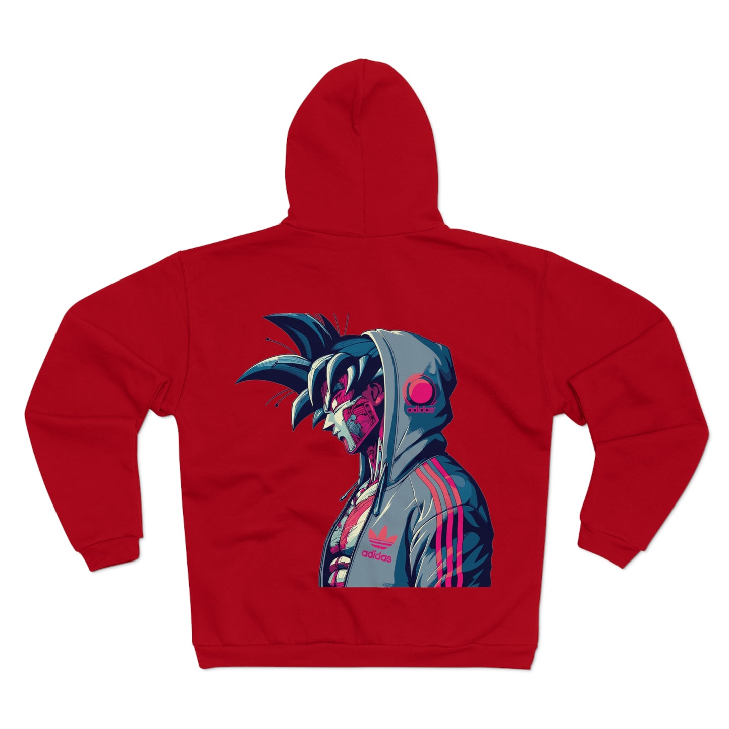 The Power In Goku Unisex Hooded Zip Sweatshirt