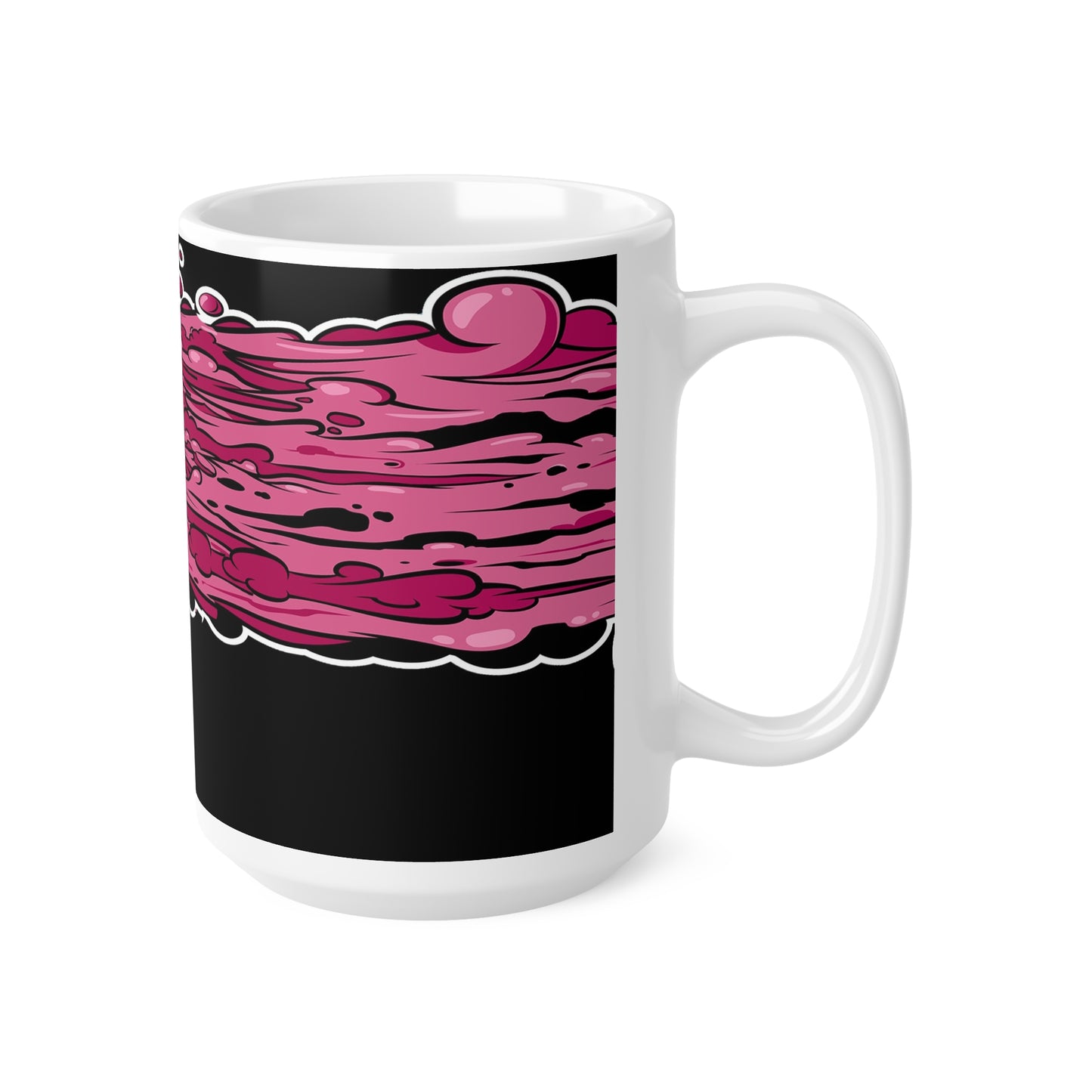 Edgy Skull Design Ceramic Coffee Cups - 11oz & 15oz